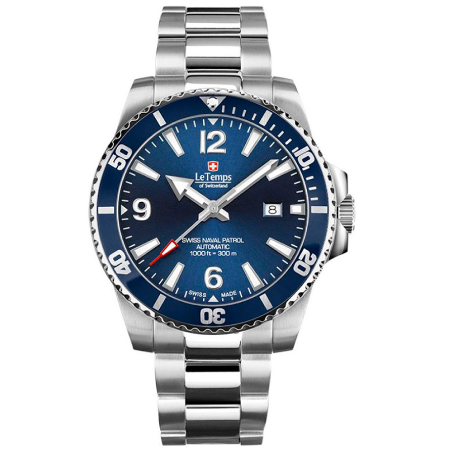 Часы Le Temps Swiss Naval Patrol Automatic LT1045.03BS01